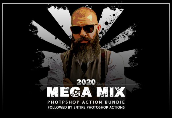11 Cool Mega Mix Photoshop Action Bundle