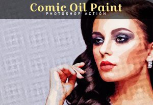 15 In 1 Oil Painting Photoshop Action Bundle