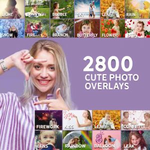 2800+ Cute Photo Overlays Bundle