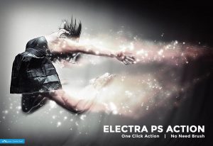 10-In-1 Lighting Explosions Photoshop Actions Bundle