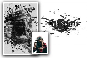 Ink Splash Photo Template