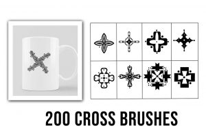 200 Cross Brushes