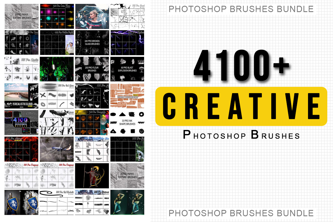 Creative Photoshop Brushes Mega Bundle