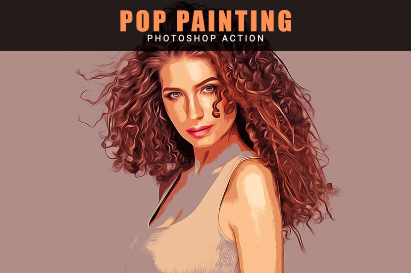 Graphicsmartz 50 In 1 Oil Paint Actions Bundle CC2017+