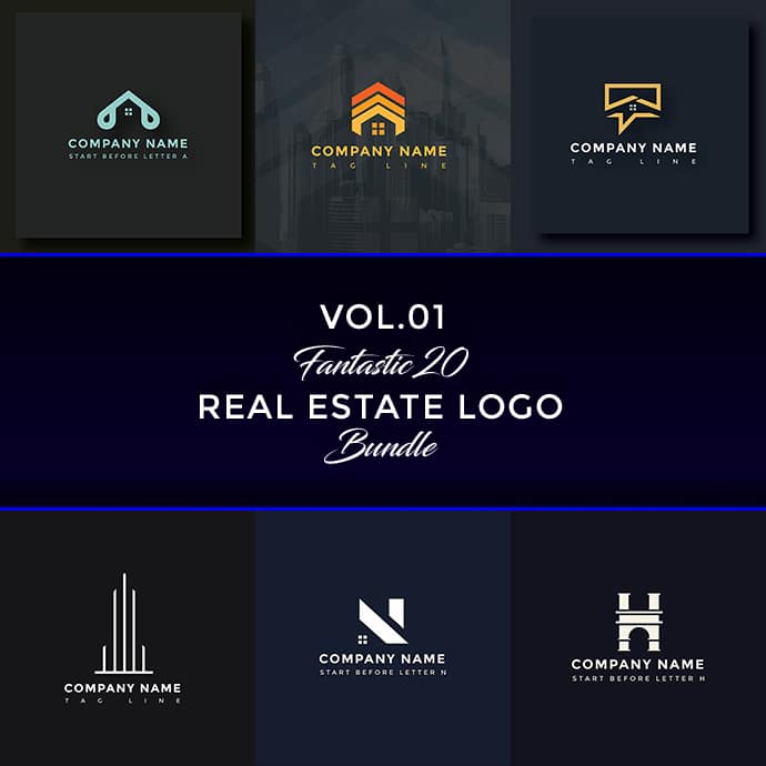 Premium Real Estate Logo Bundle