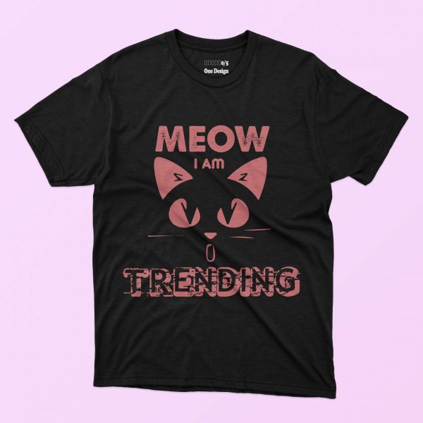 5 in 1 Cat -T-shirt Designs Bundle