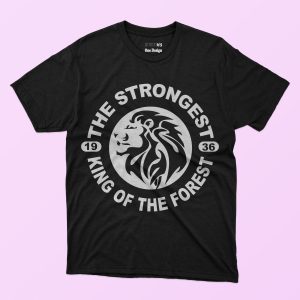 5 in 1 Lion T-shirt Designs Bundle
