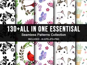 All In One Essential Seamless Patterns Bundle