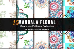 Mandala Floral 01