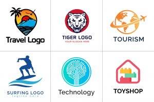 500+ Editable Mega Logos Bundle