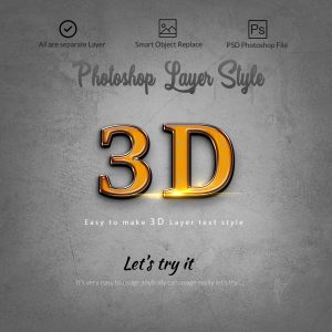 3D Bundle Photoshop Layer Style