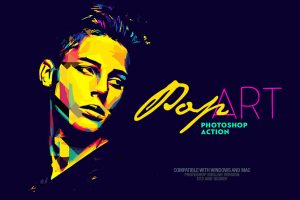 1 - Pop Art Photoshop Action (design by AMORJESU)