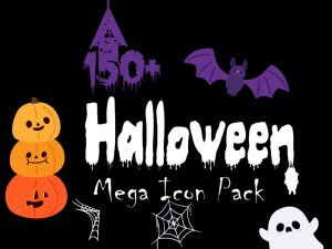 150+ Halloween Mega Icon Pack