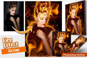 Fire Effect Photo Preview