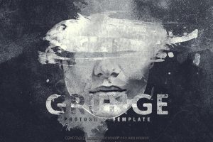 Grunge-Photoshop-Template