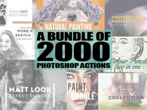 2000+ Natural Photoshop Actions Bundle