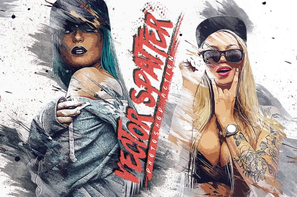 Vector-Spatter-Photoshop-Action Vector-Spatter-Photoshop-Action