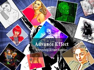 Advance Effect Photoshop Action Bundles