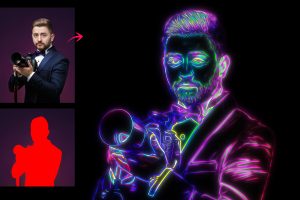 Neon Painting Effect 4
