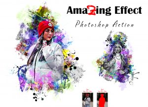 The 15 in 1 Extreme Effect Photoshop Action Bundle
