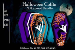 Halloween Design 3D SVG Bundle