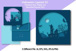 Halloween Layered 3D