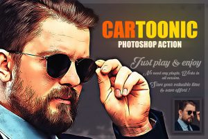 22. Cartoonic Photoshop Action (1)