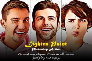 31. Lighten Paint Photoshop Action (1)