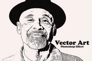 38. Vector Art Photoshop Effect (1)