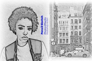 Pencil Sketch Photo Effects