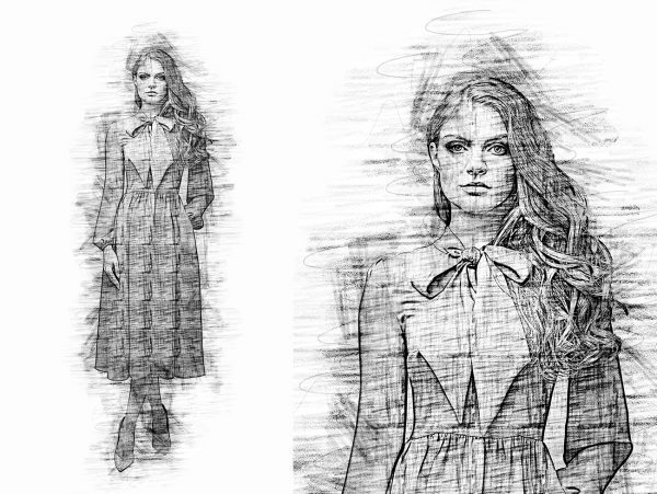 Pro Sketch Photoshop Action 7 Pro Sketch Photoshop Action 7