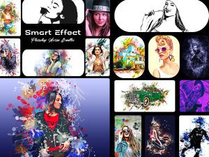 The 14 In 1 Smart Effect Photoshop Action Bundle
