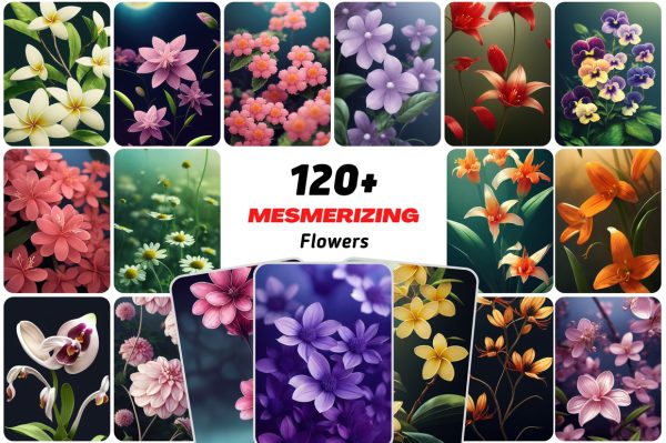 120+ Mesmerizing Flowers Bundle