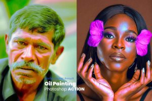 The 500+ Painting Effect Photoshop Actions Bundle