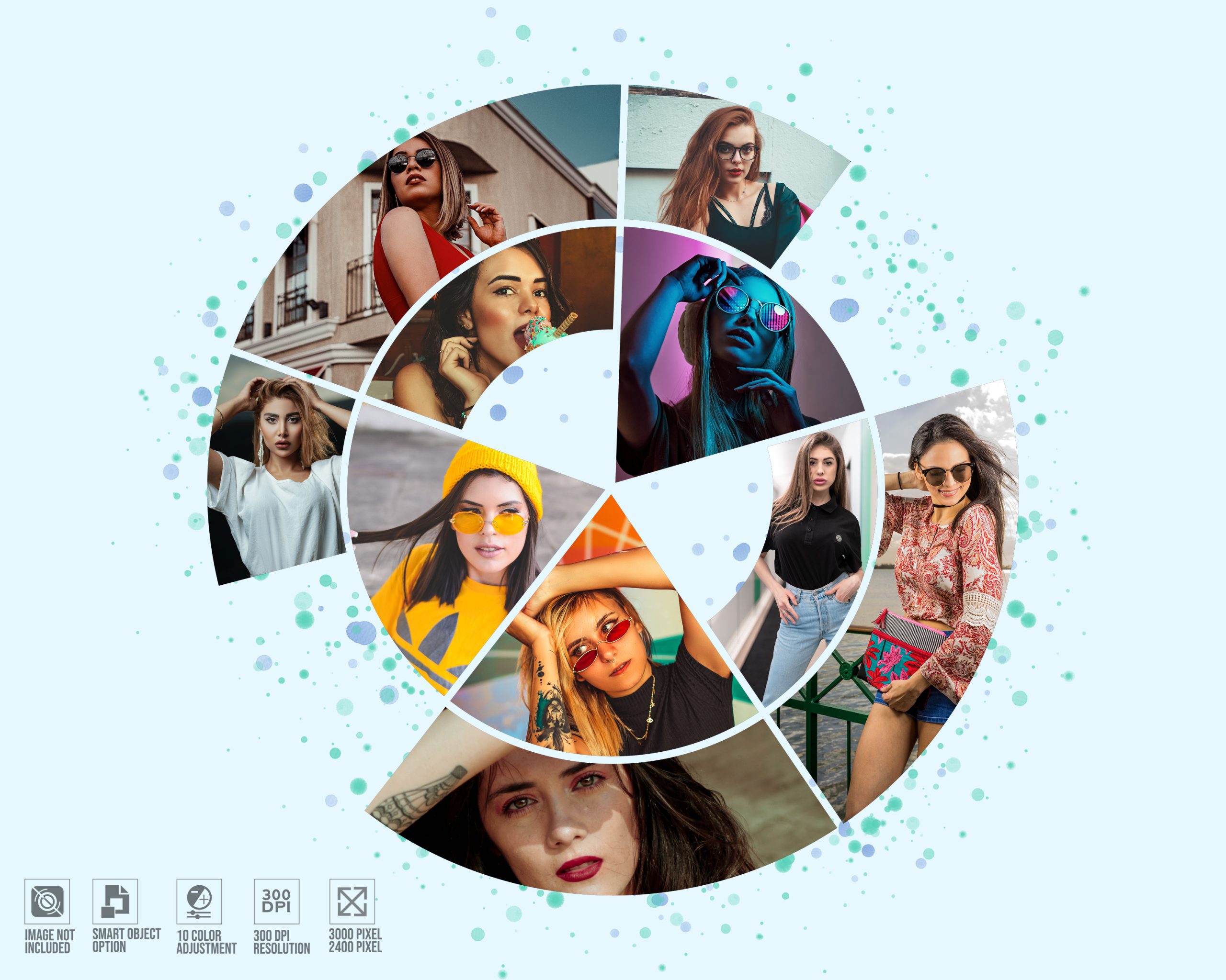 Graphicsmartz The 50+ Collage Photo Frame Design Bundle