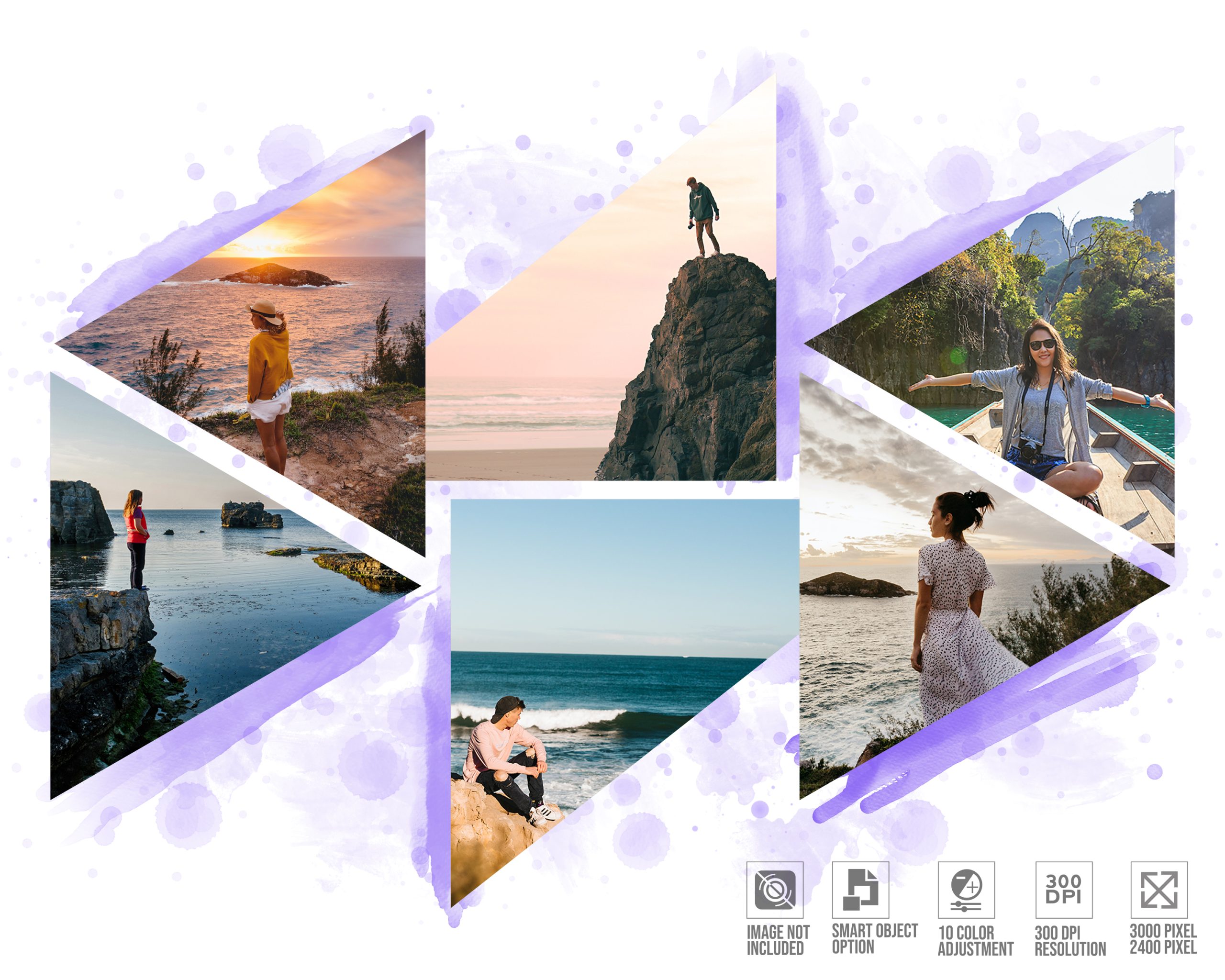 Graphicsmartz The 50+ Collage Photo Frame Design Bundle