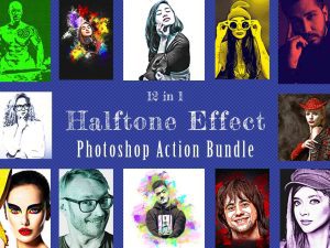 halftone effect