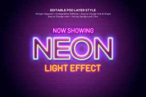 neon text 7